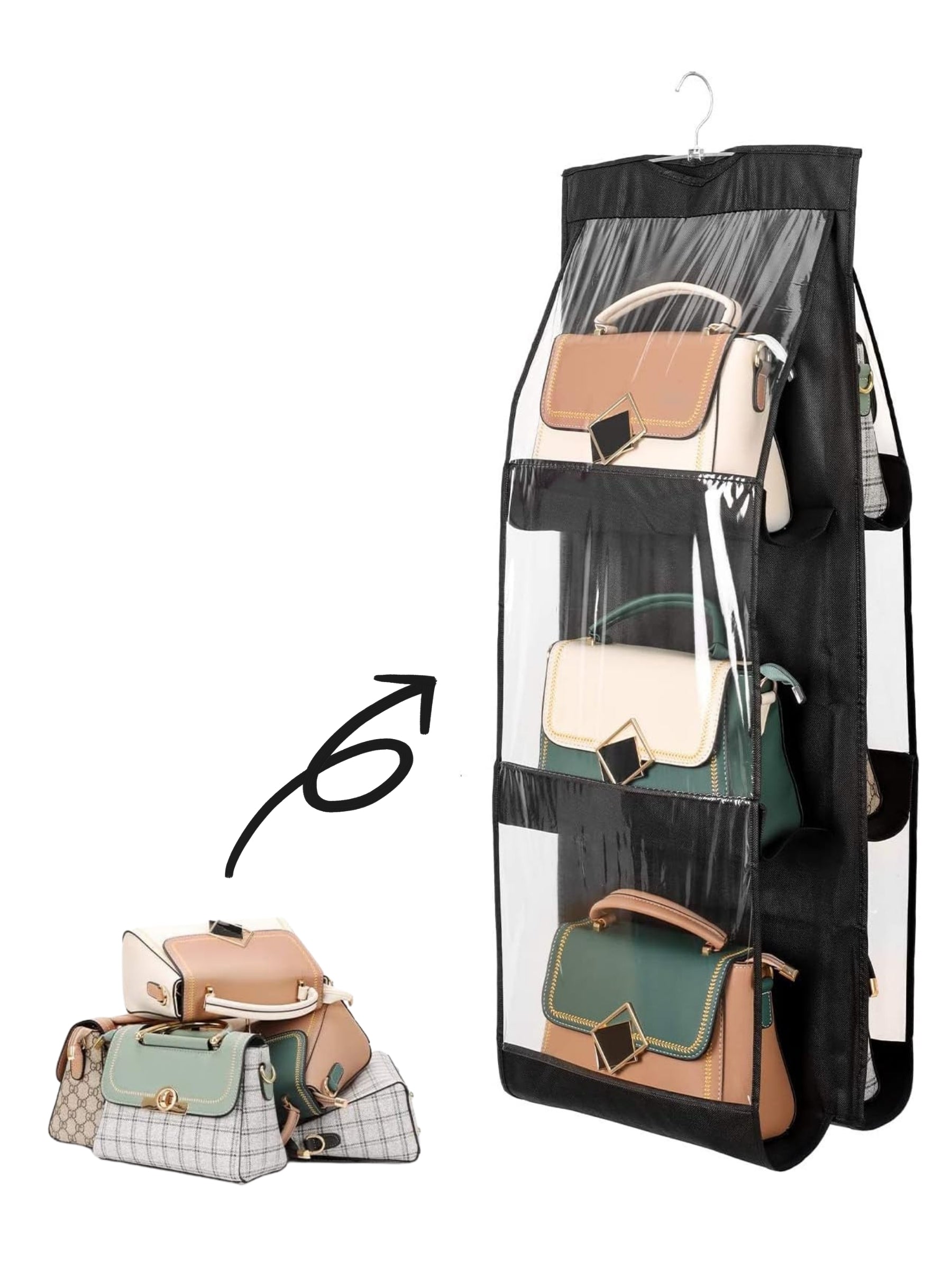 Amazon Hanging Handbag Organiser Amazon Lightweight Purse