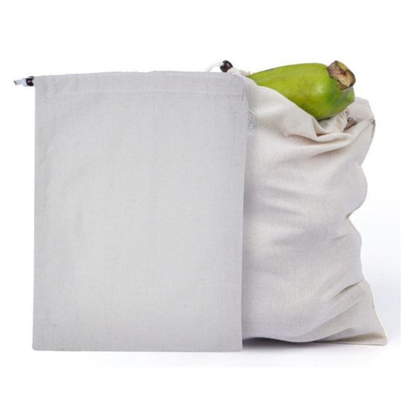 Cotton Vegetable Bags | Fridge Storage Bag , Pack Of 24
